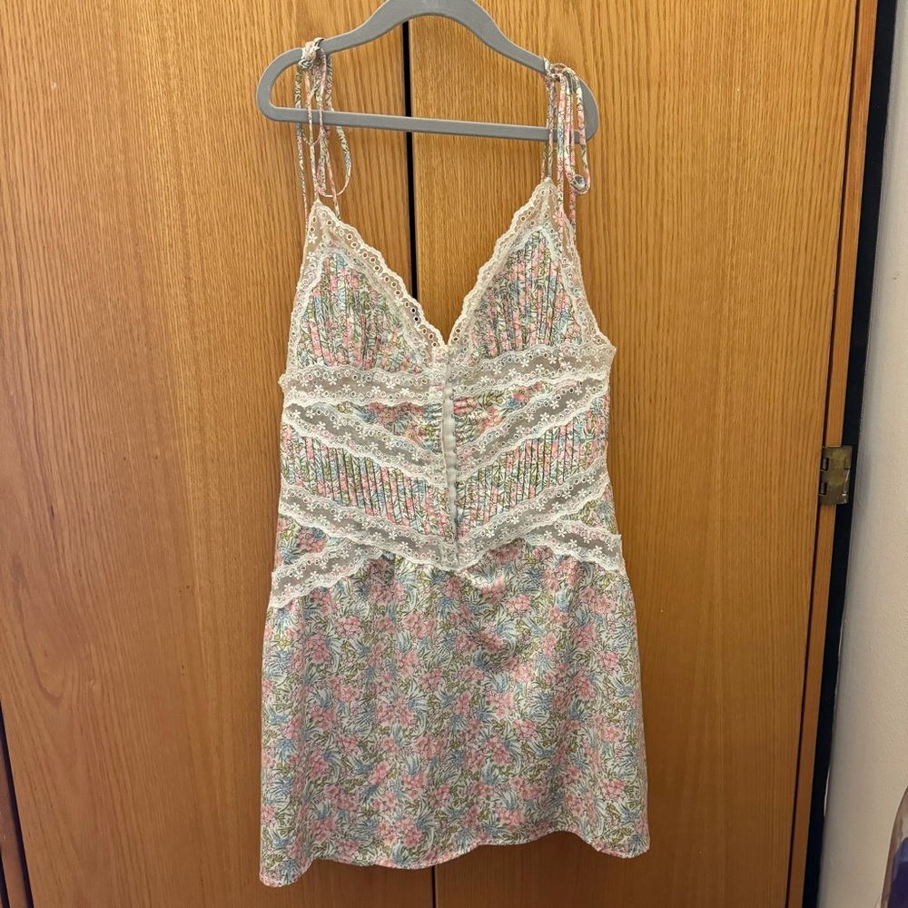 For Love And Lemons Farrah Slip Dress